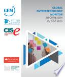 libro Global Entrepreneurship Monitor. Informe Gem España 2016